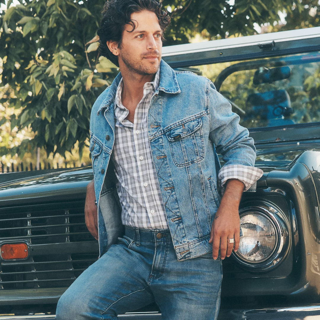 Куртка джинсовая LEE мужская LEGENDARY RIDER JACKET SOLO