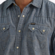 Рубашка джинсовая Wrangler Sawtooth Pocket