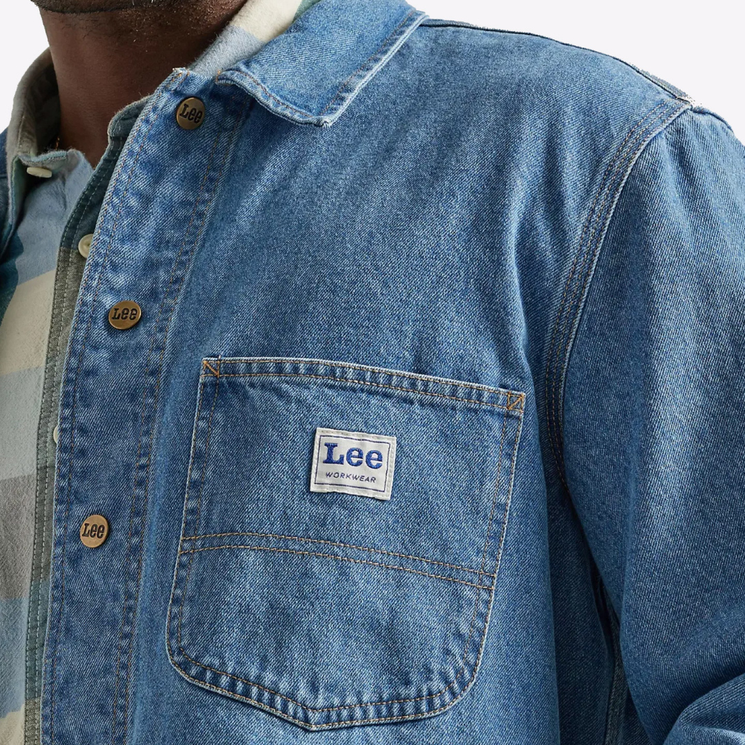 Куртка джинсовая Lee Overshirt
