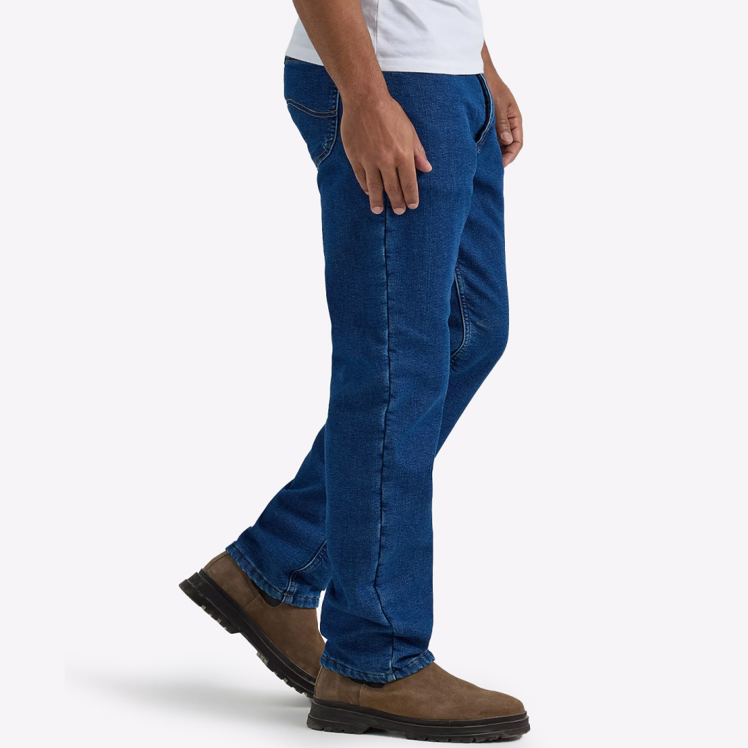 Джинсы мужские утепленные Lee Blue Matter