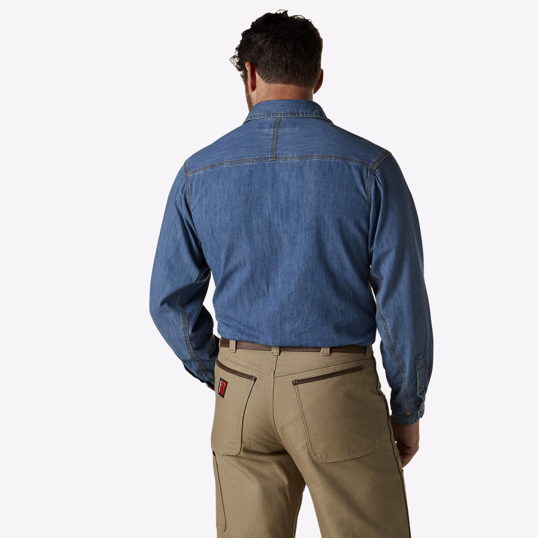 Рубашка джинсовая Wrangler Riggs