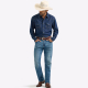 Рубашка джинсовая Wrangler Dark Wash Denim