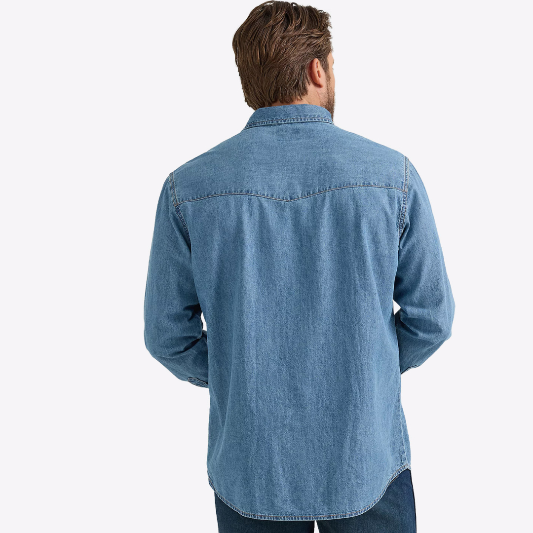 Рубашка джинсовая Wrangler Light Wash