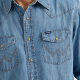 Рубашка джинсовая Wrangler Light Wash