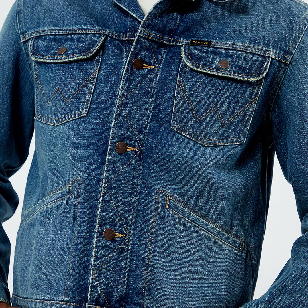 Куртка джинсовая  Wrangler PacSun Trucker Jacket