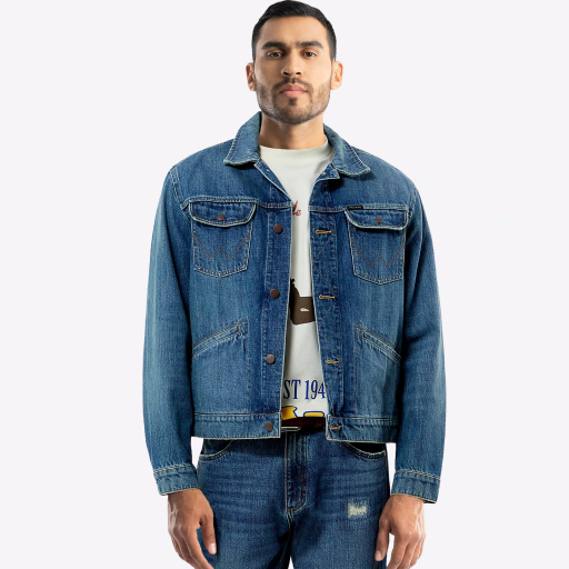 Куртка джинсовая  Wrangler PacSun Trucker Jacket
