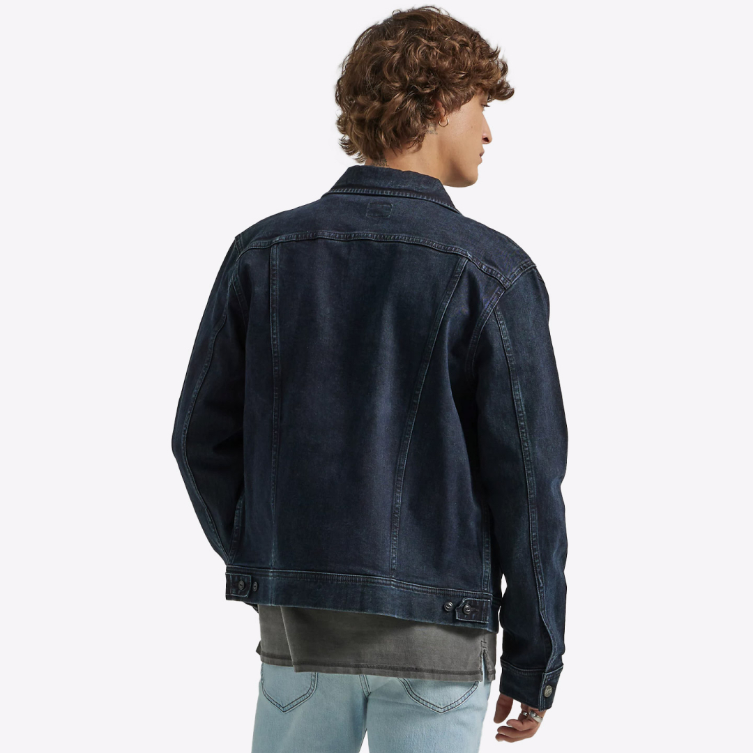 Куртка джинсовая LEE RIDER  BLACK & BLUE