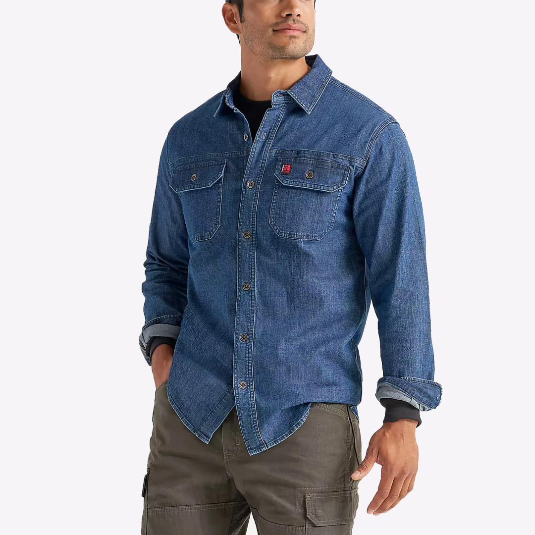 Рубашка джинсовая Wrangler Riggs Workwear