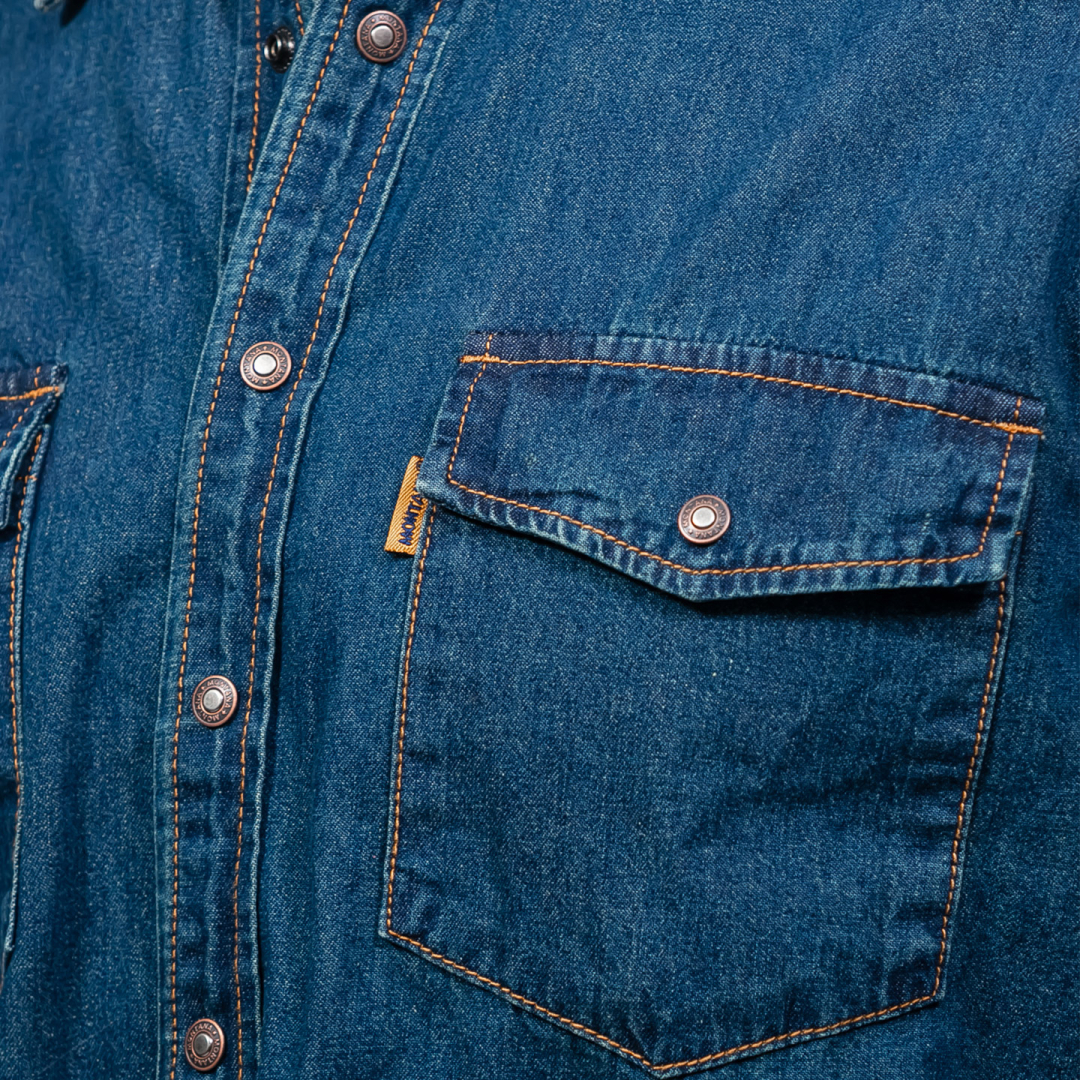 Рубашка джинсовая Montana Stonewash 12190SW