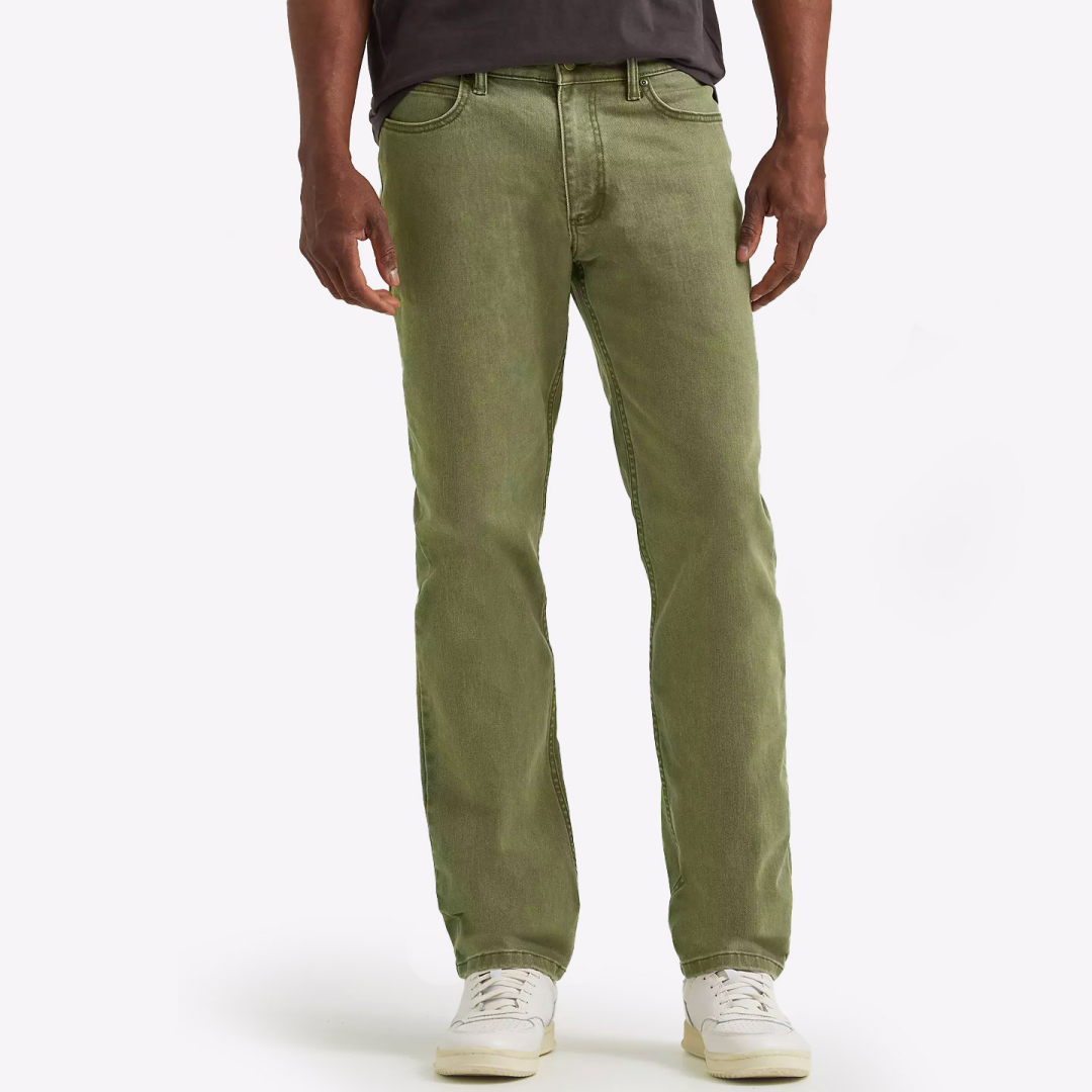 Джинсы мужские LEE, цвет Мох (Moss)