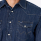 Рубашка джинсовая Wrangler Cowboy Cut Dark Denim