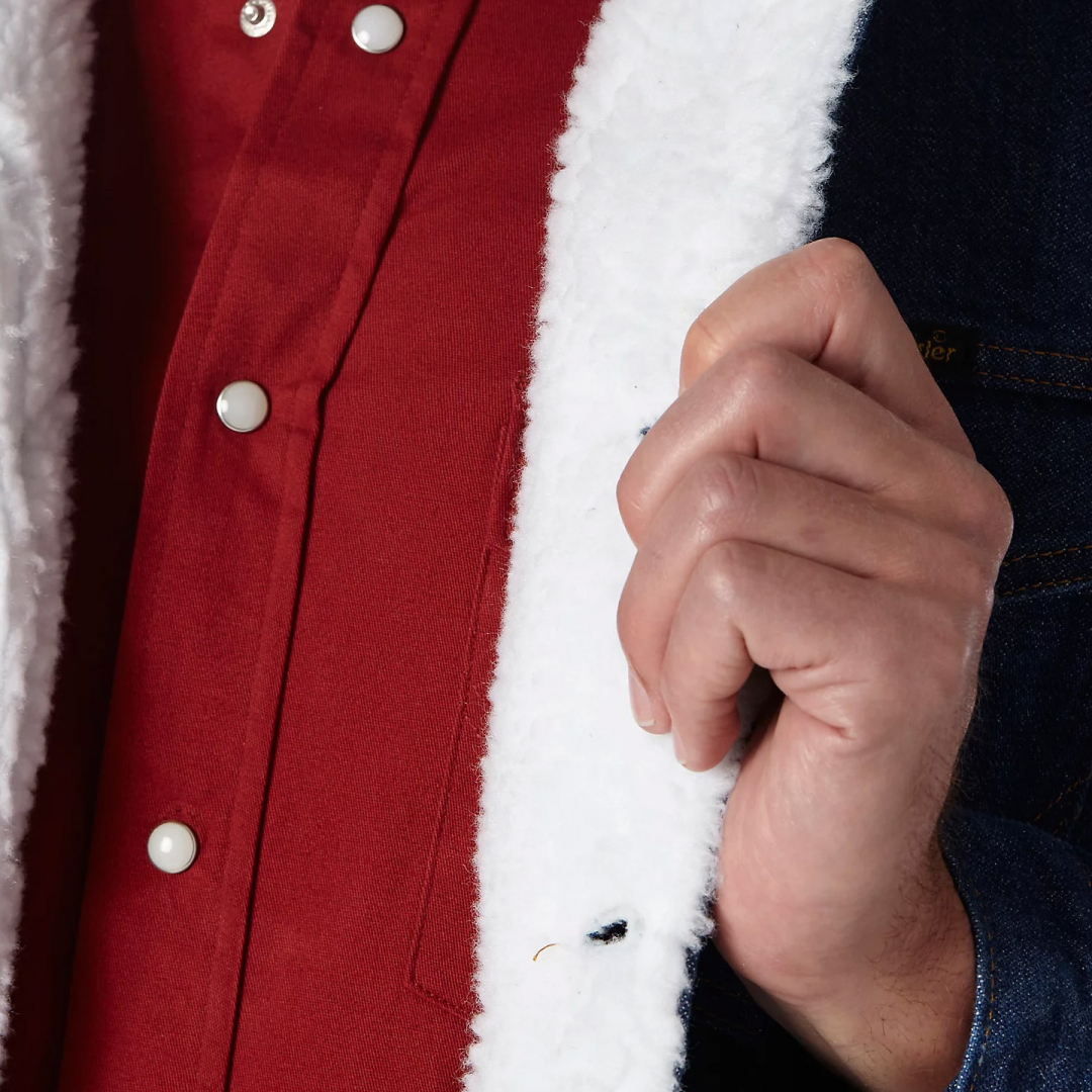 Куртка Wrangler Sherpa Lined Denim Jacket