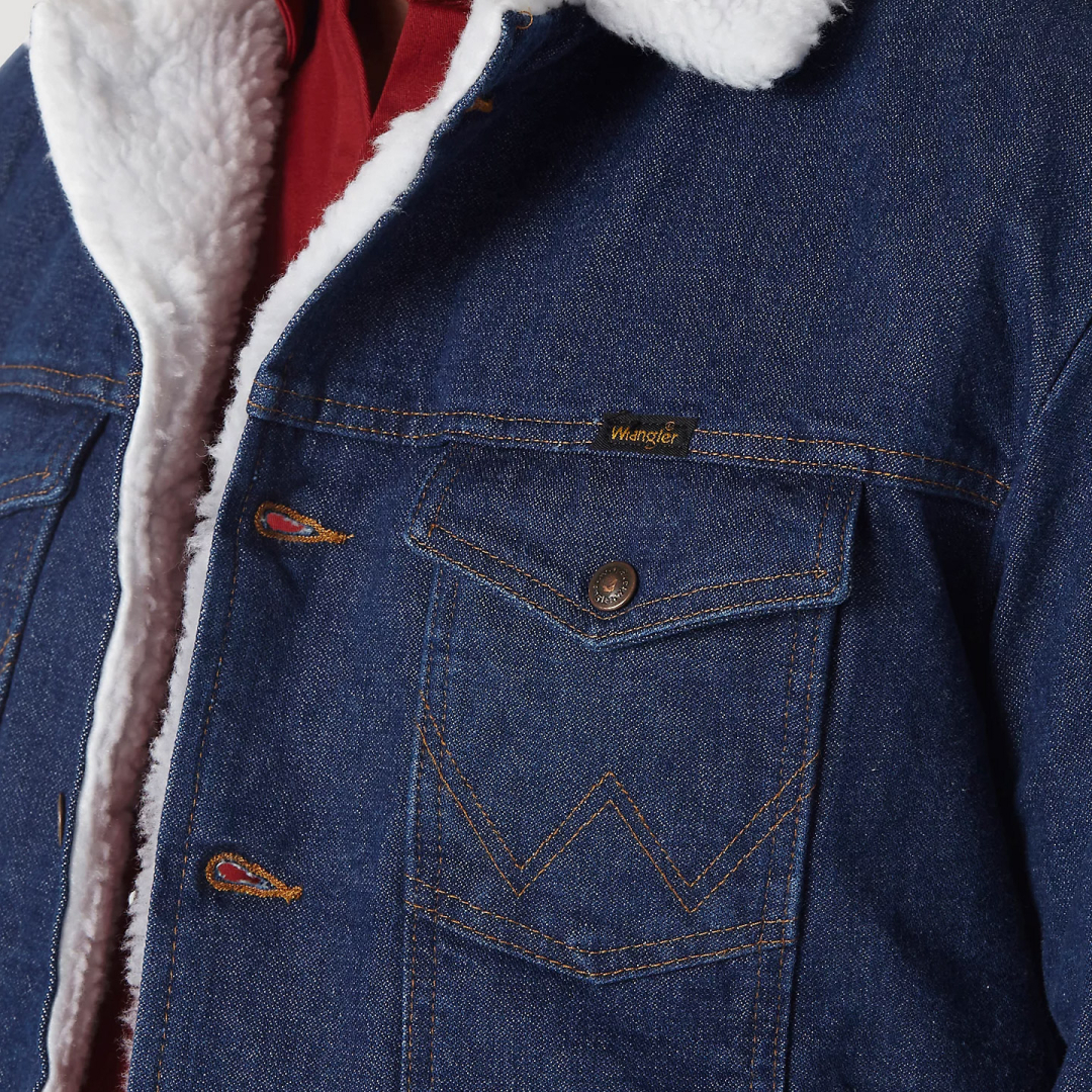 Куртка Wrangler Sherpa Lined Denim Jacket
