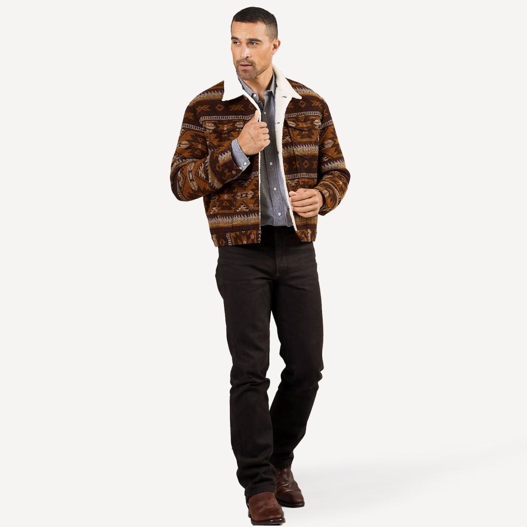 Джинсы мужские WRANGLER 13MWZ Chocolate