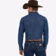 Рубашка джинсовая Wrangler Cowboy Cut Dark Denim
