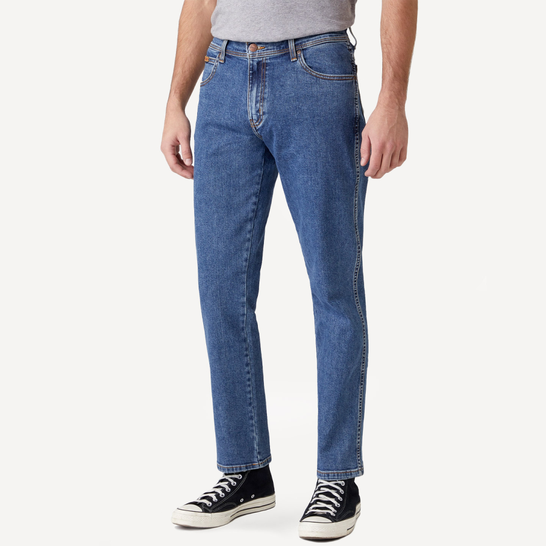 Джинсы мужские WRANGLER TEXAS Medium Stonewash