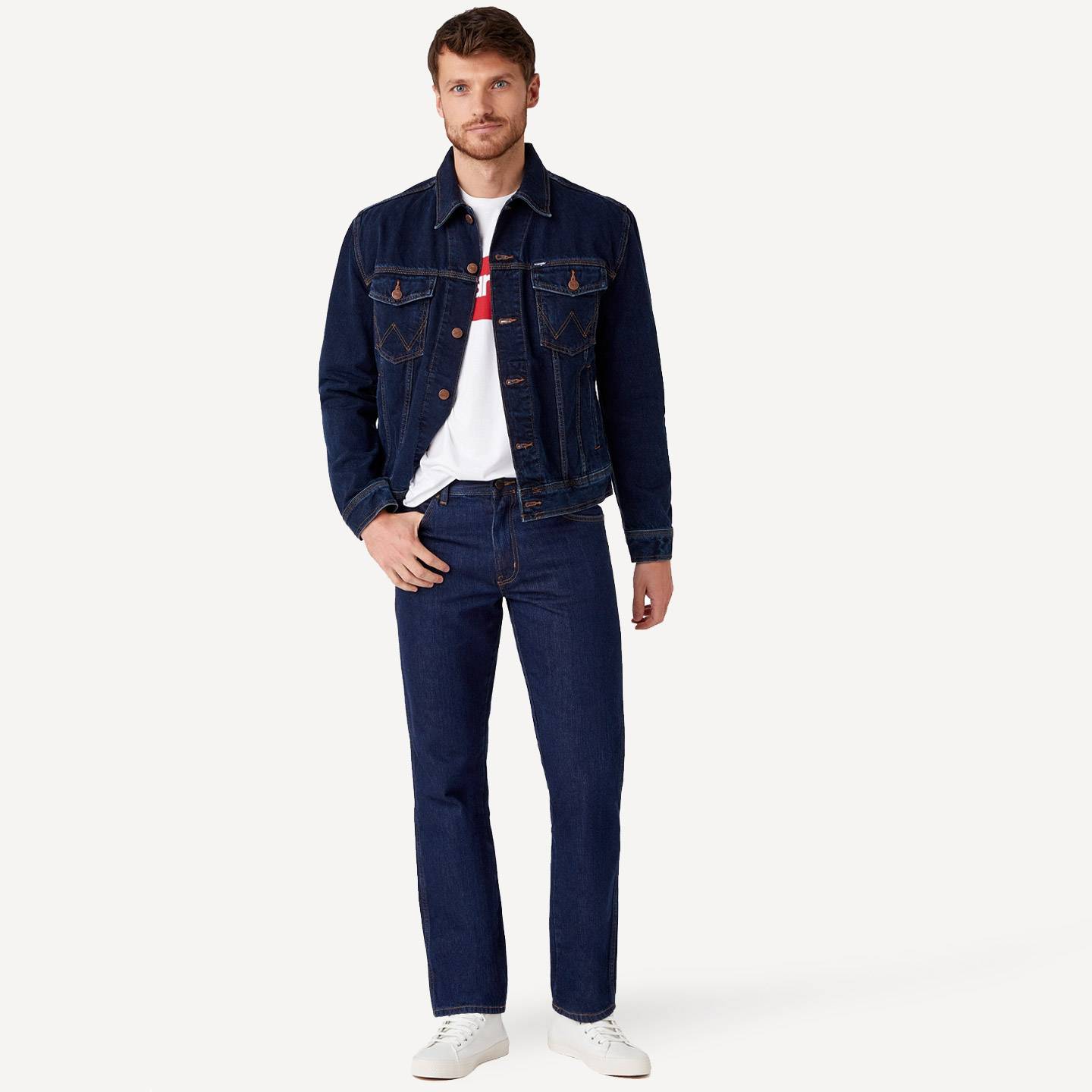 Wrangler Texas Jeans123 Texas Dark Stone W12105009