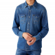 Рубашка джинсовая Wrangler Icons 27MW Western Shirt in 1year