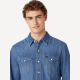 Рубашка джинсовая Wrangler Icons 27MW Western Shirt in 2 year