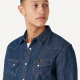 Рубашка джинсовая Wrangler Western Dark Stone