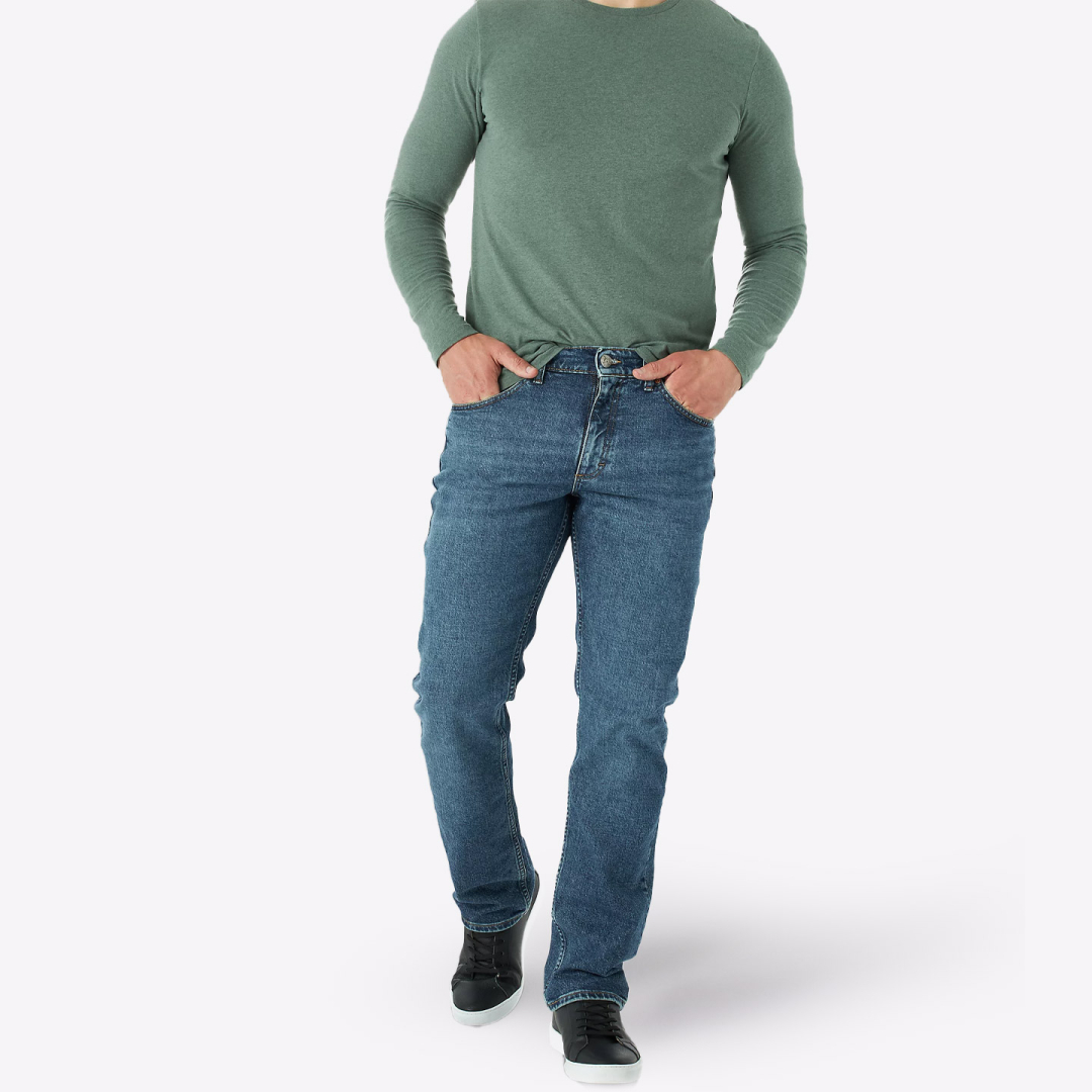 Джинсы мужские LEE RIDER, цвет Revolution