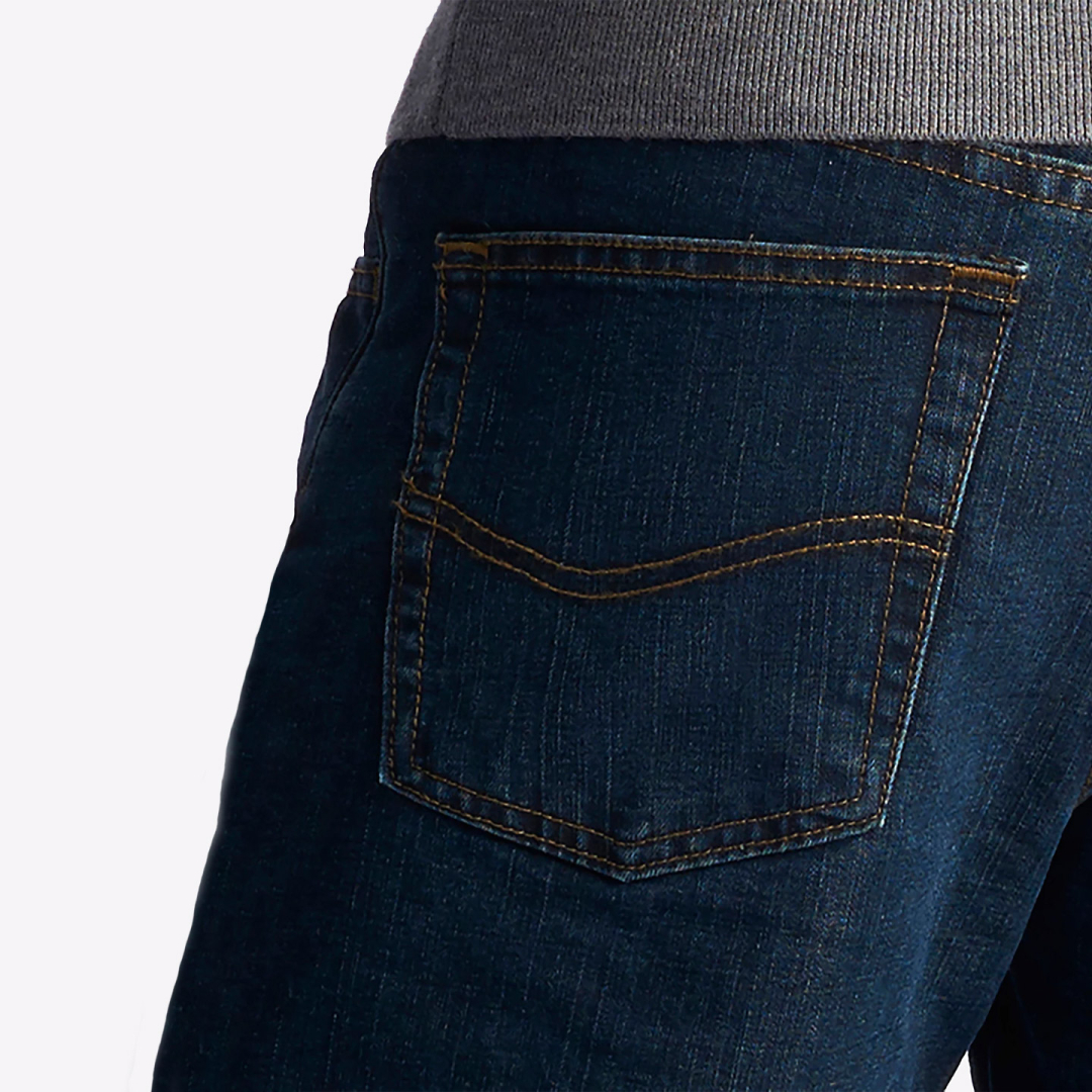 Джинсы мужские утепленные Lee Black Quartz