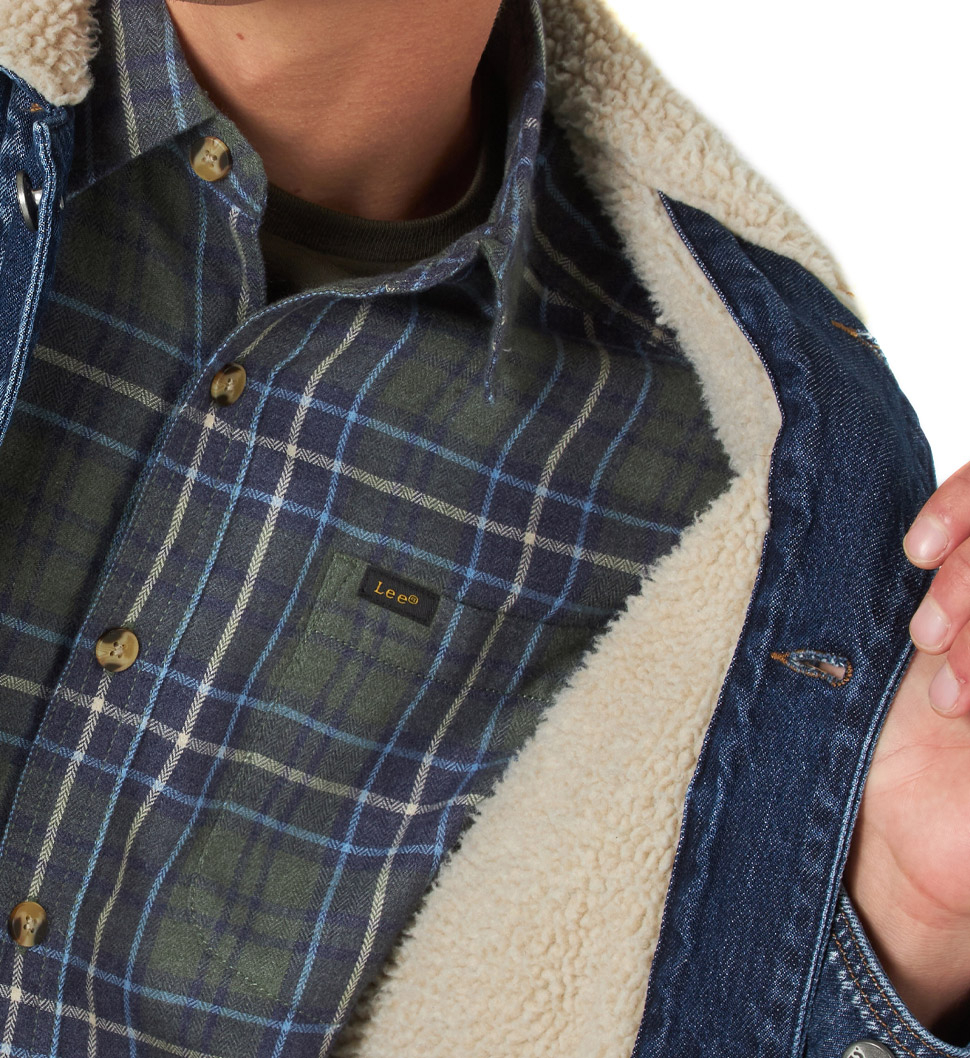 Куртка джинсовая Lee Sherpa Chore Coat