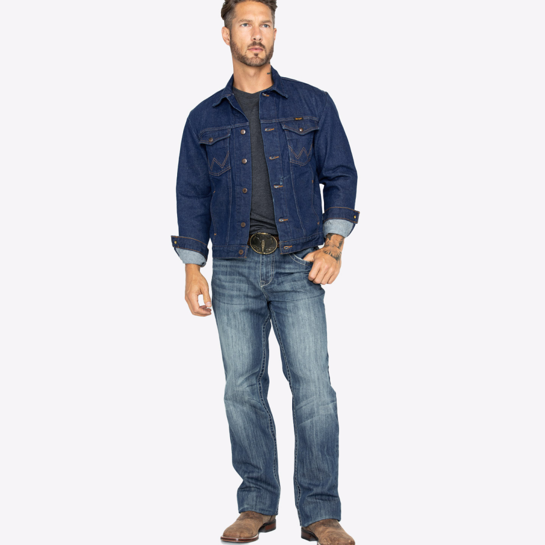 Куртка джинсовая  Wrangler Cowboy Cut Prewashed Denim