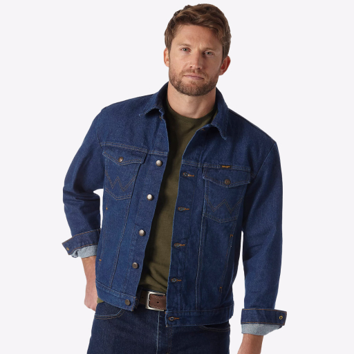 Куртка джинсовая  Wrangler Cowboy Cut Prewashed Denim