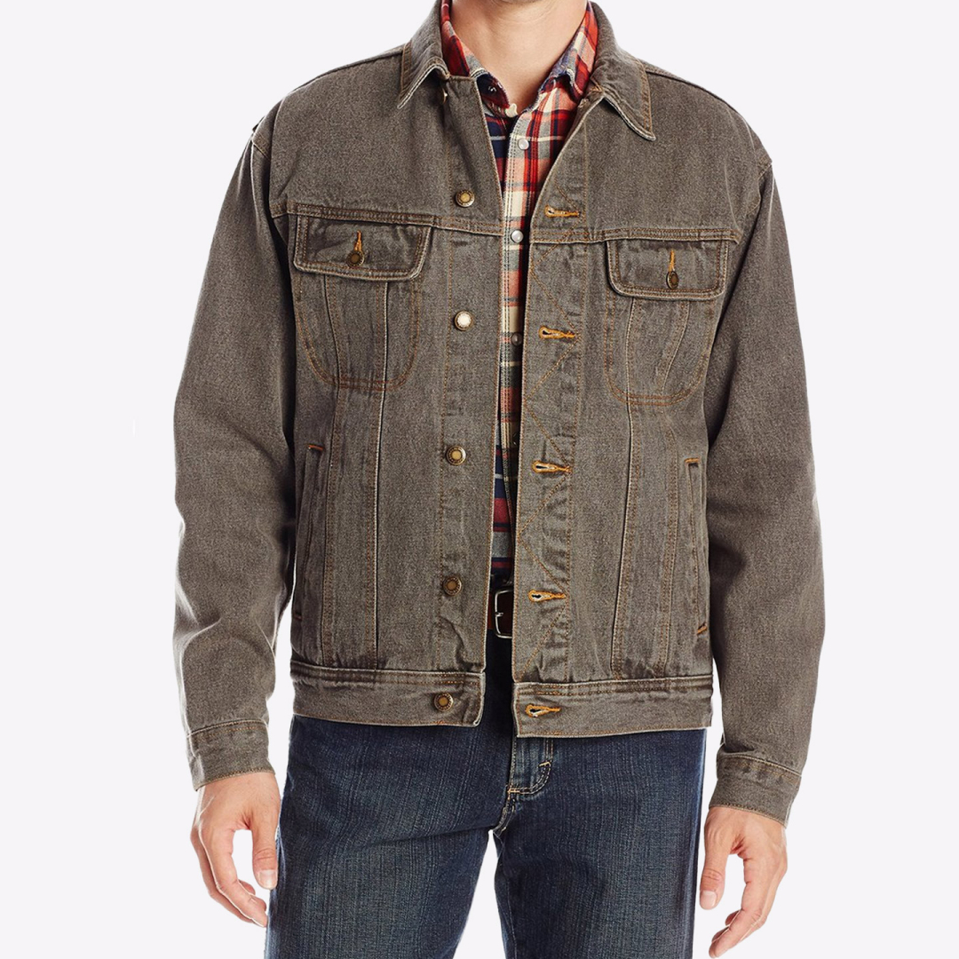 Куртка джинсовая Wrangler Rugged Wear Charcoal