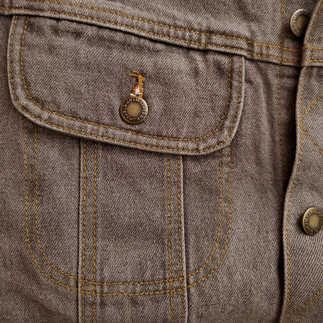 Куртка джинсовая Wrangler Rugged Wear Charcoal