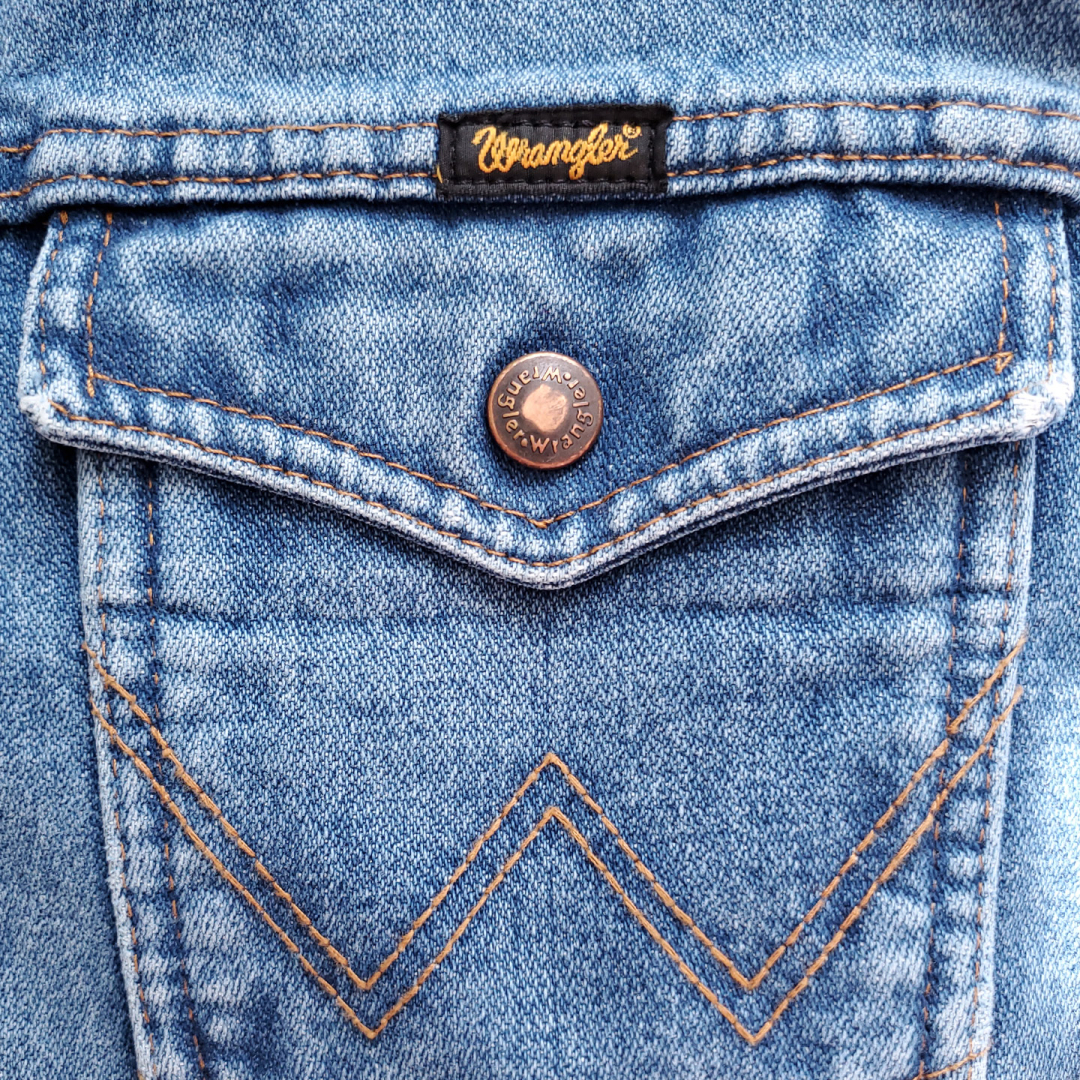 Куртка джинсовая Wrangler Cowboy Cut Faded Blue