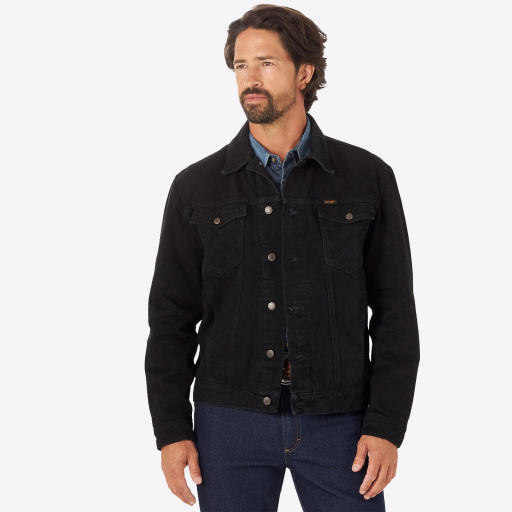 Куртка джинсовая  Wrangler Cowboy Cut Shadow Black