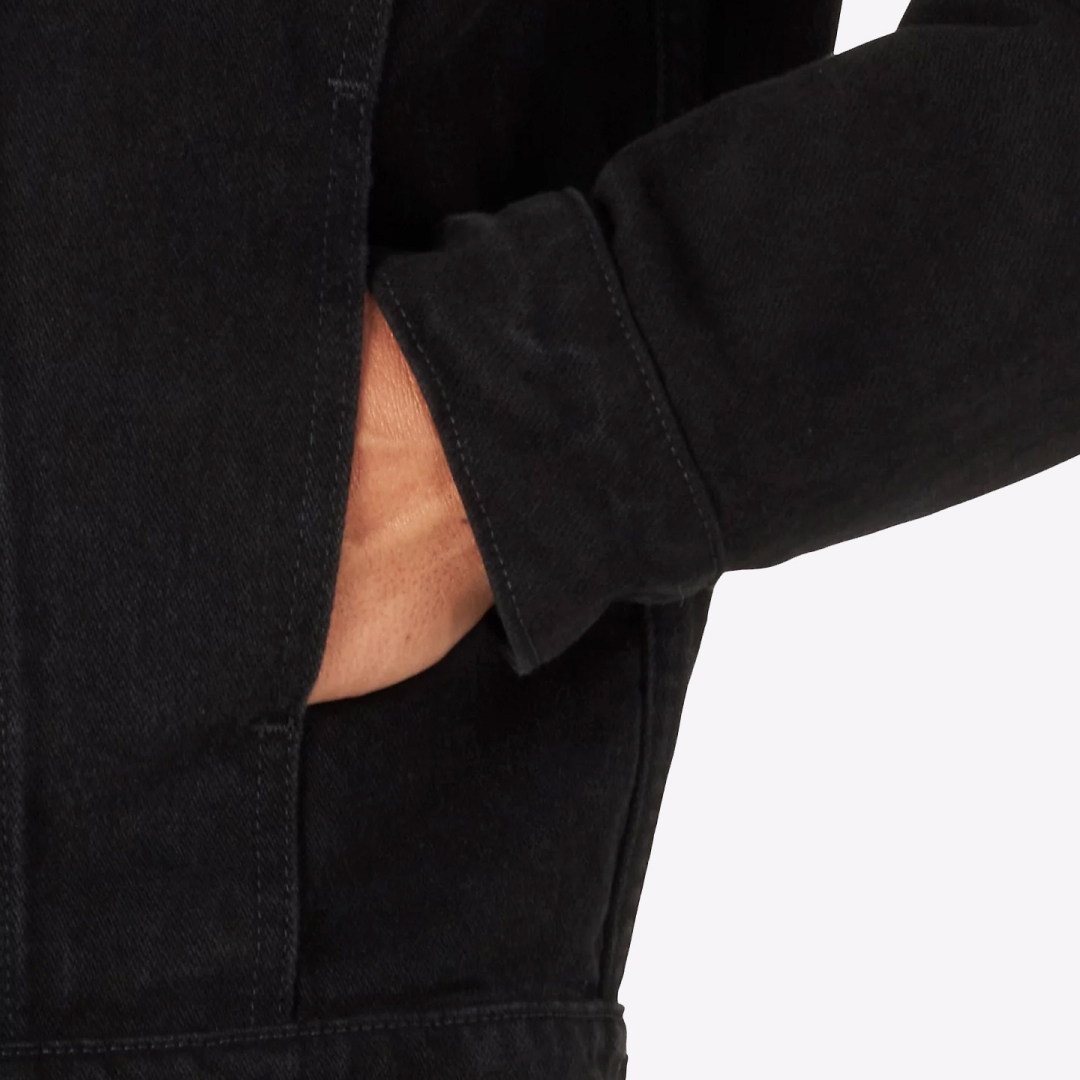 Куртка джинсовая  Wrangler Cowboy Cut Shadow Black