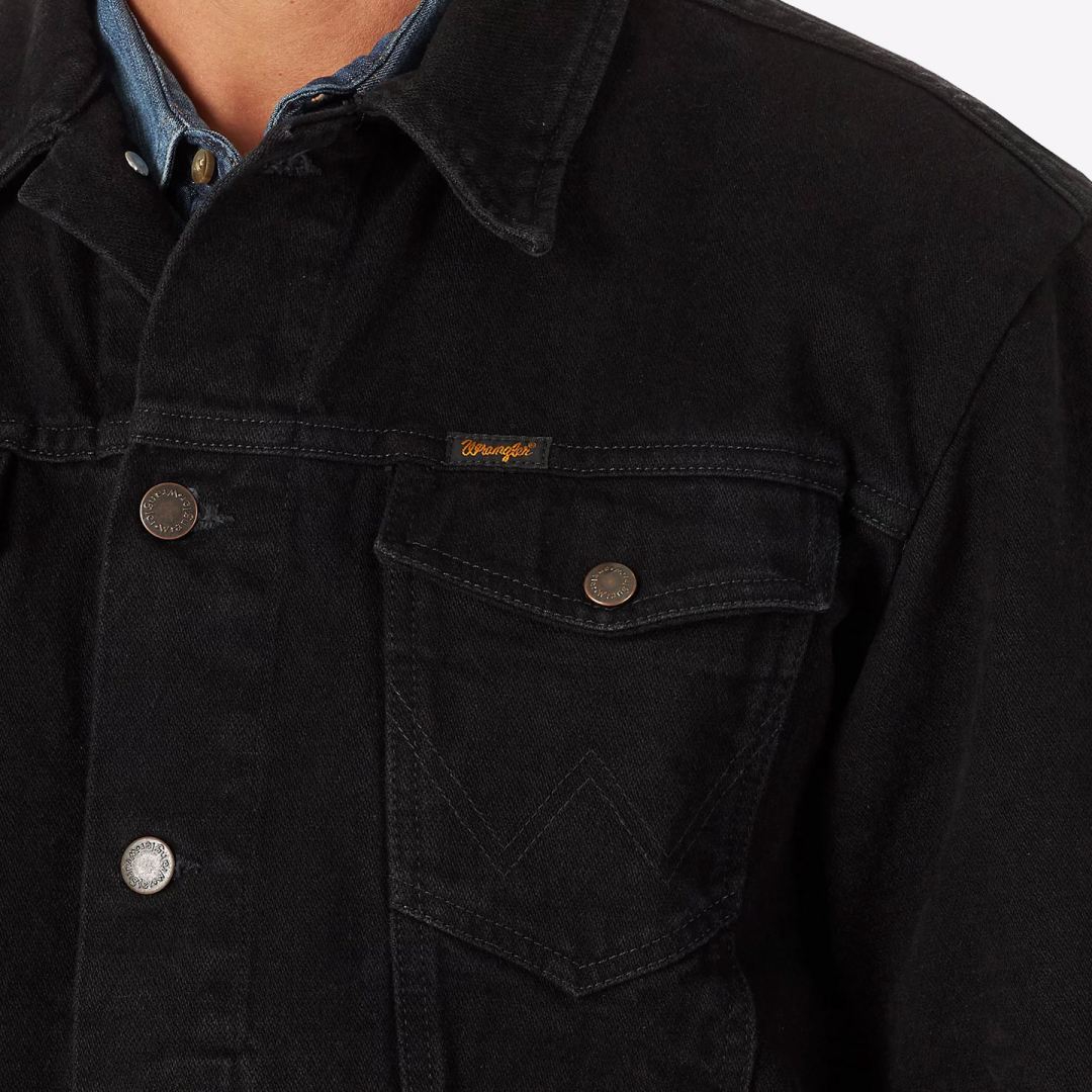Куртка джинсовая  Wrangler Cowboy Cut Shadow Black