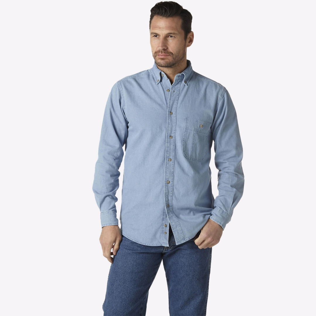 Рубашка джинсовая Wrangler Rugged Wear
