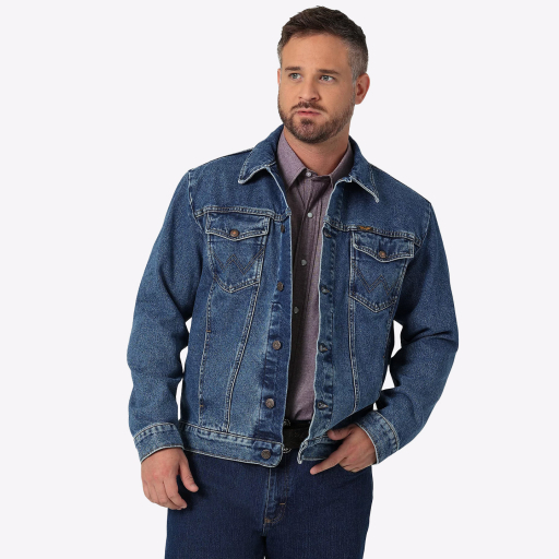 Куртка джинсовая  Wrangler Cowboy Cut Stonewash