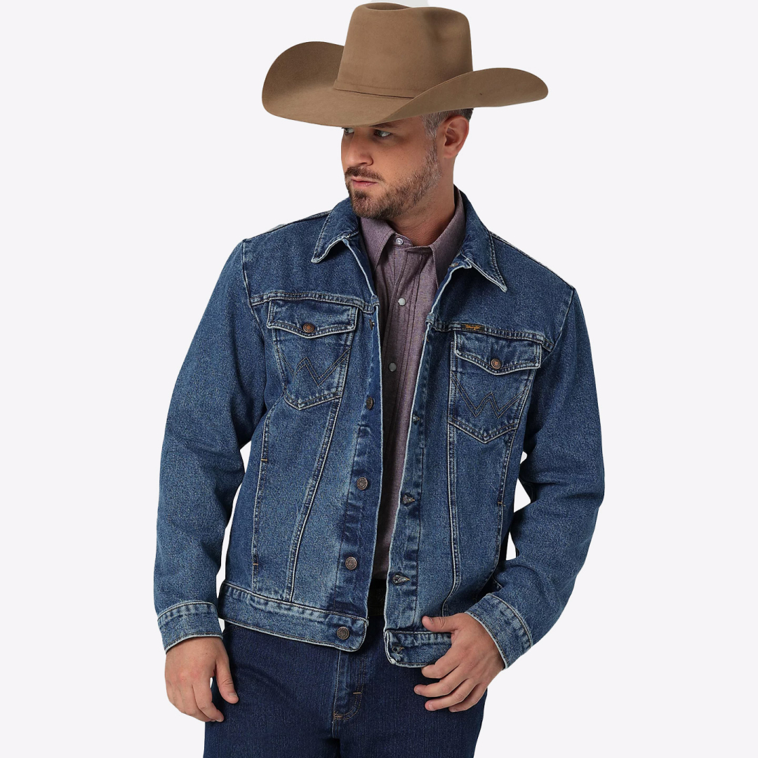 Куртка джинсовая  Wrangler Cowboy Cut Stonewash