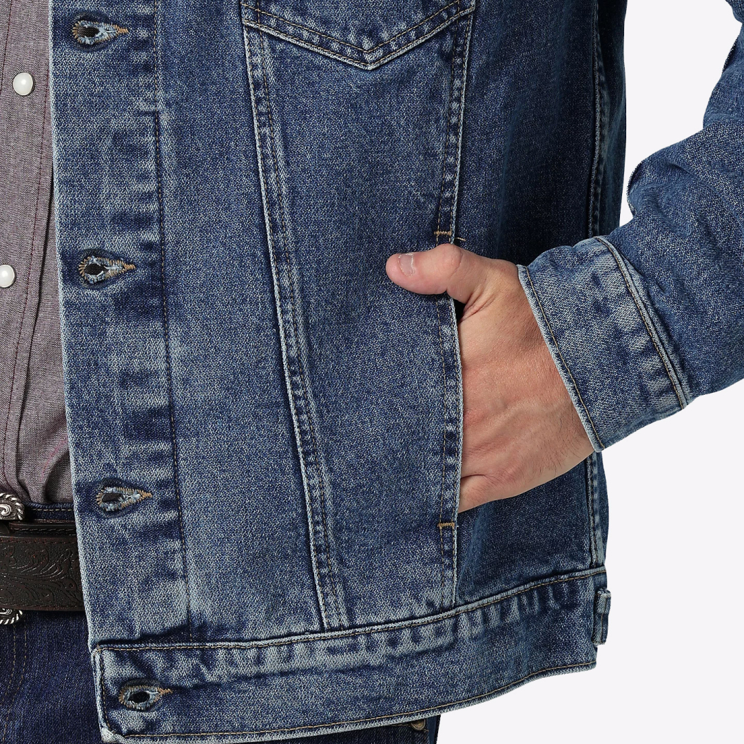 Куртка джинсовая  Wrangler Cowboy Cut Stonewash