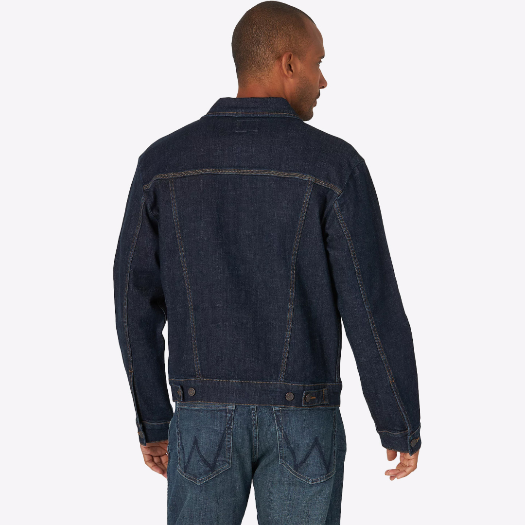 Куртка джинсовая  WRANGLER TRUCKER JACKET DARK WASH