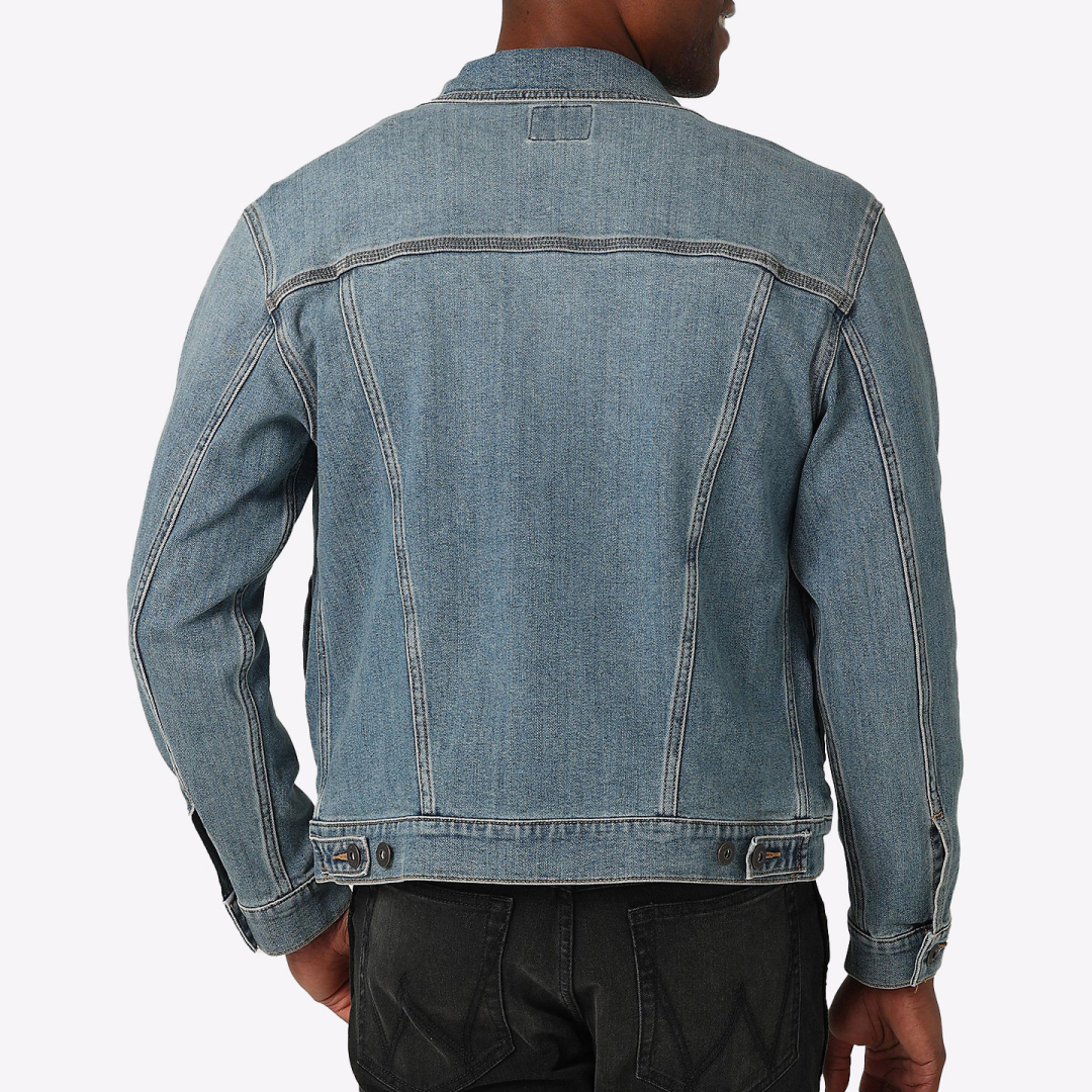 Куртка джинсовая  WRANGLER TRUCKER JACKET VINTAGE INDIGO
