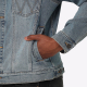 Куртка джинсовая  WRANGLER TRUCKER JACKET VINTAGE INDIGO