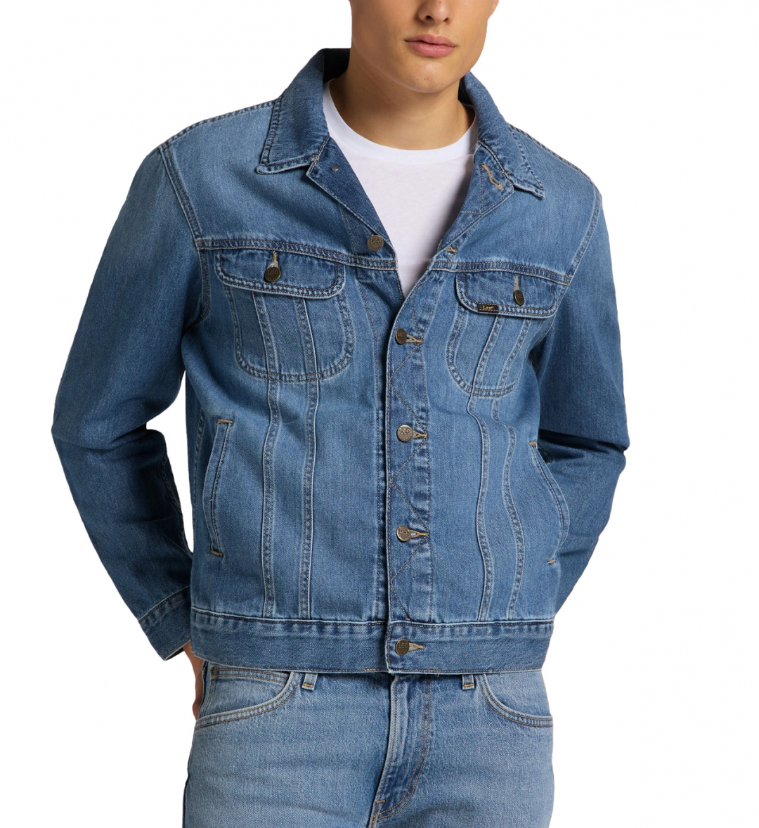 Куртка джинсовая LEE RIDER WASHED CAMDEN