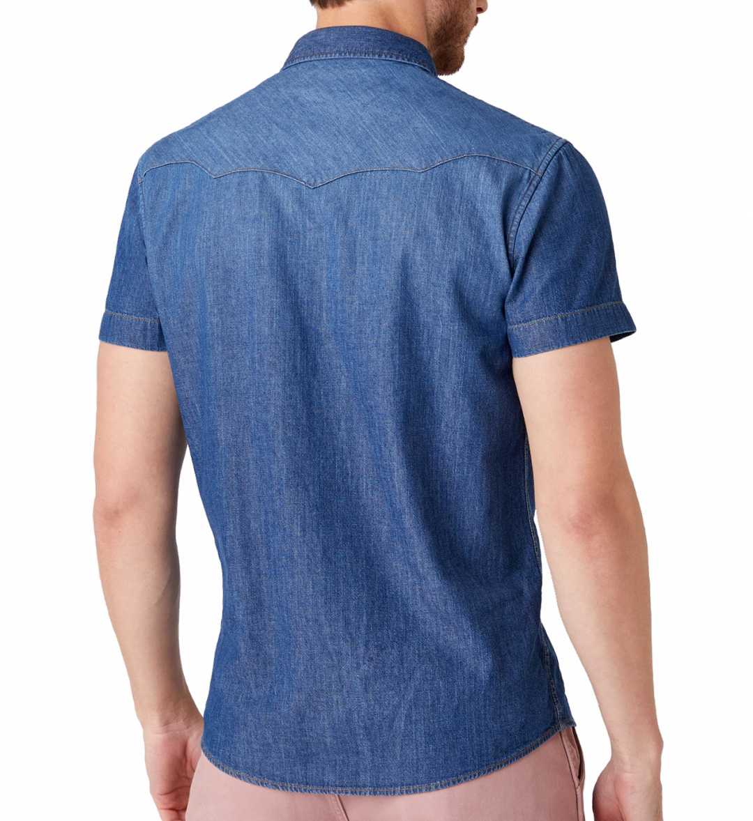 Рубашка джинсовая Wrangler Western