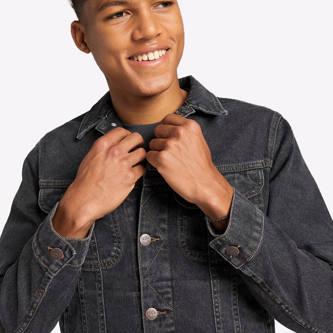 Куртка джинсовая LEE RIDER BLACK RINSE