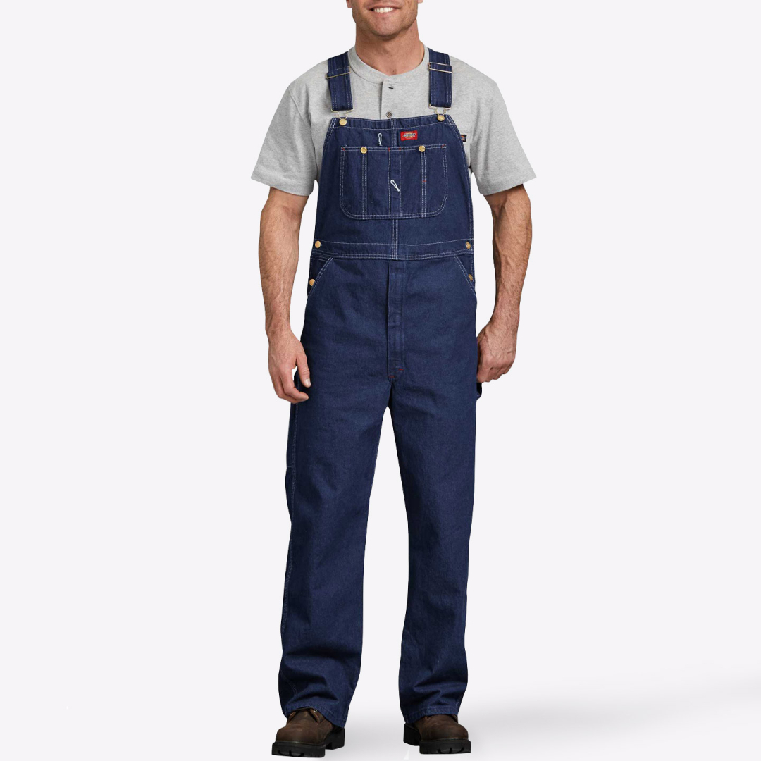 Комбинезон джинсовый DICKIES RINSED INDIGO BLUE