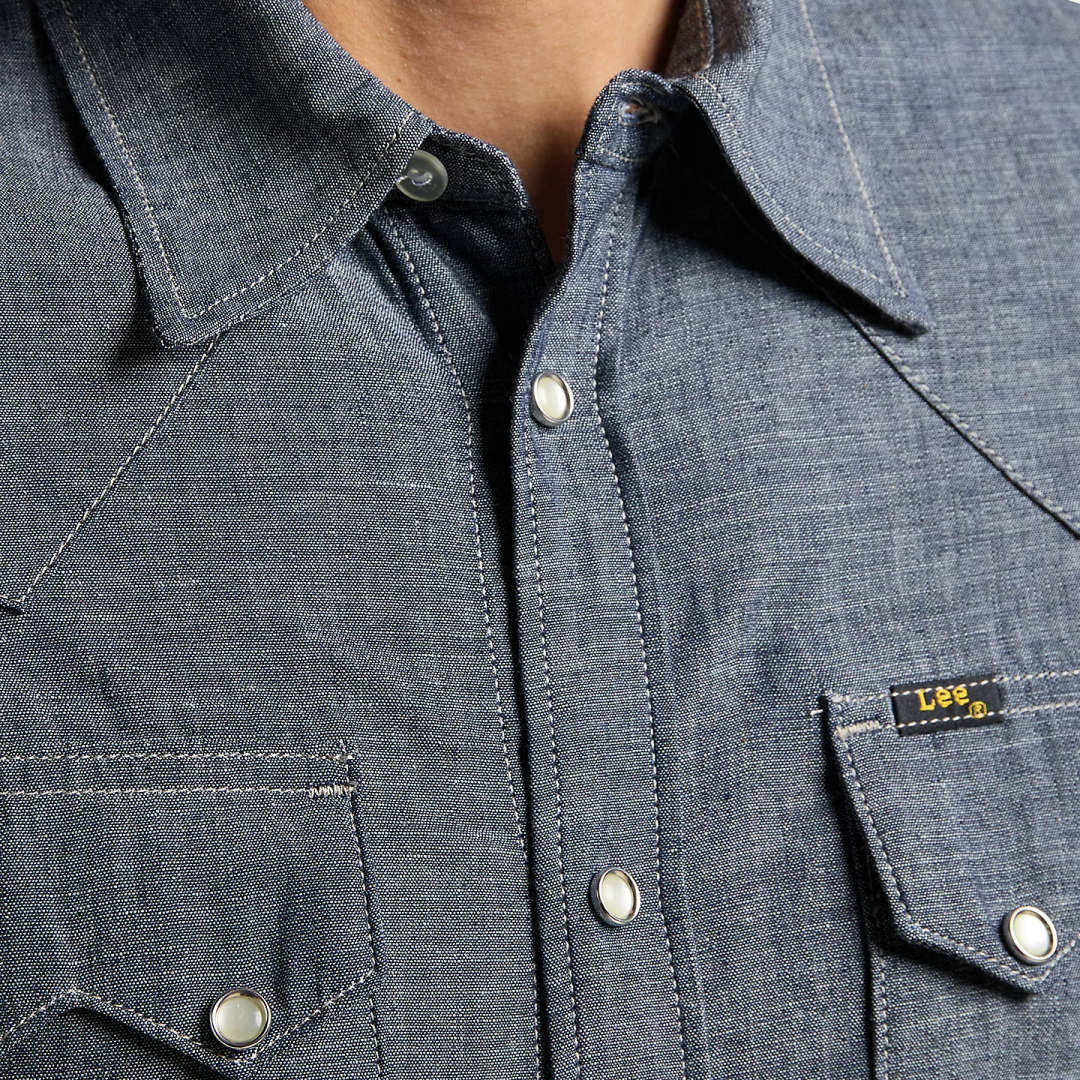 Рубашка джинсовая LEE 101 Western Dry