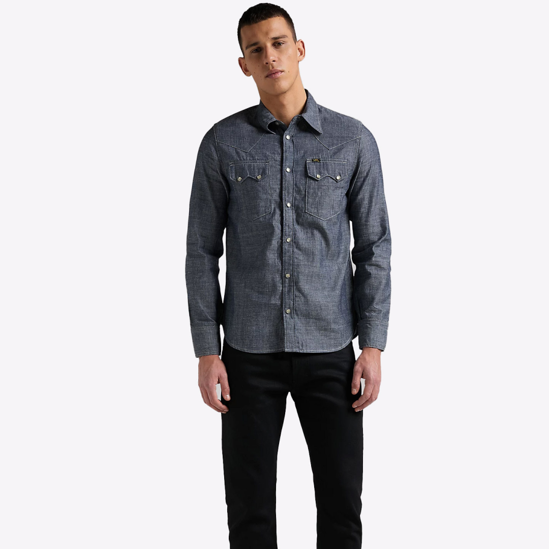 Рубашка джинсовая LEE 101 Western Dry