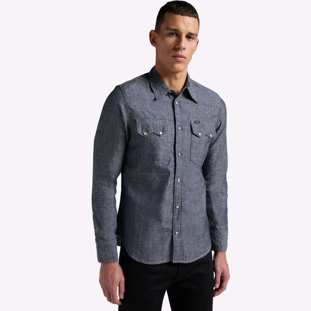 Рубашка джинсовая LEE 101 Western Dry