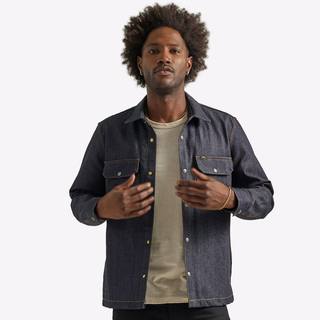 Рубашка LEE 101 PEACE DENIM OVERSHIRT IN DRY